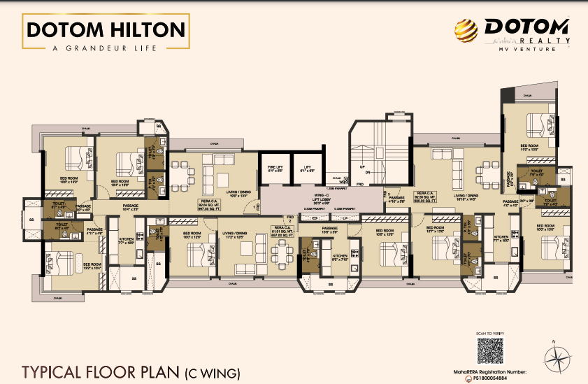 Dotom Hilton Floor Plnas
